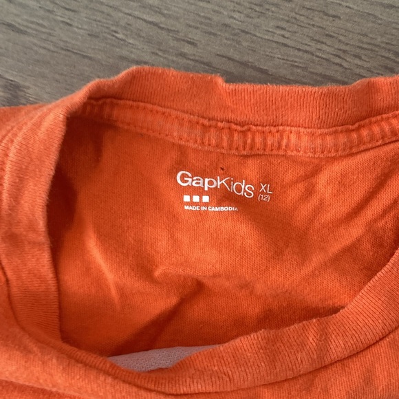 Gap Kids Orange T Shirt - Picture 2 of 5